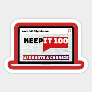 Laptop URL Sticker